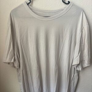Lululemon Fundamental Tee Fit, Mens, Size XL White